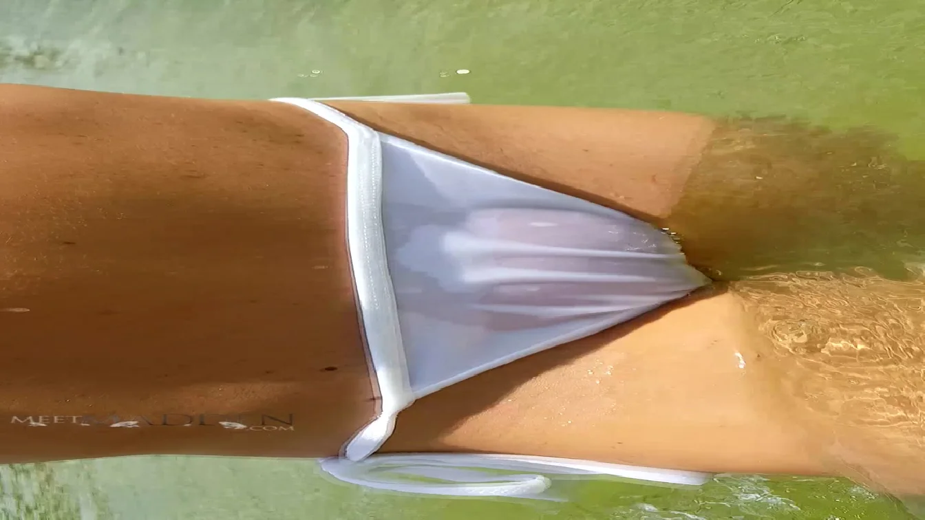 Preview of MeetMadden White Bikini POV XXX